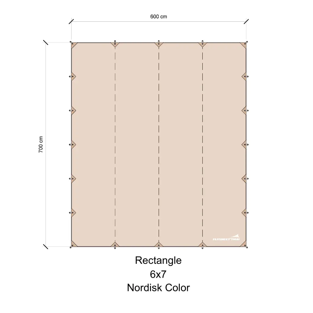 ทาร์ป 6x7 (ผืนผ้า)