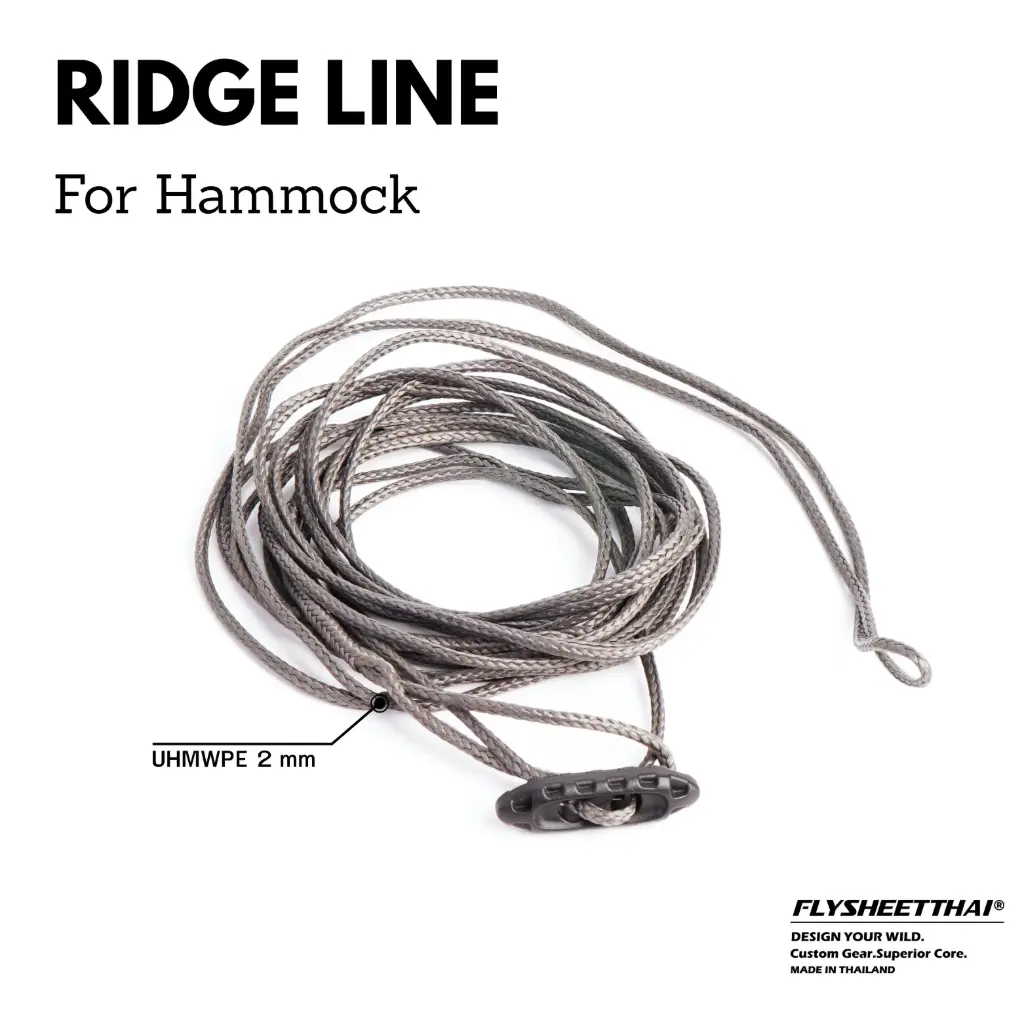 Ridgeline สำหรับ เปล (UHMWPE 2mm) 