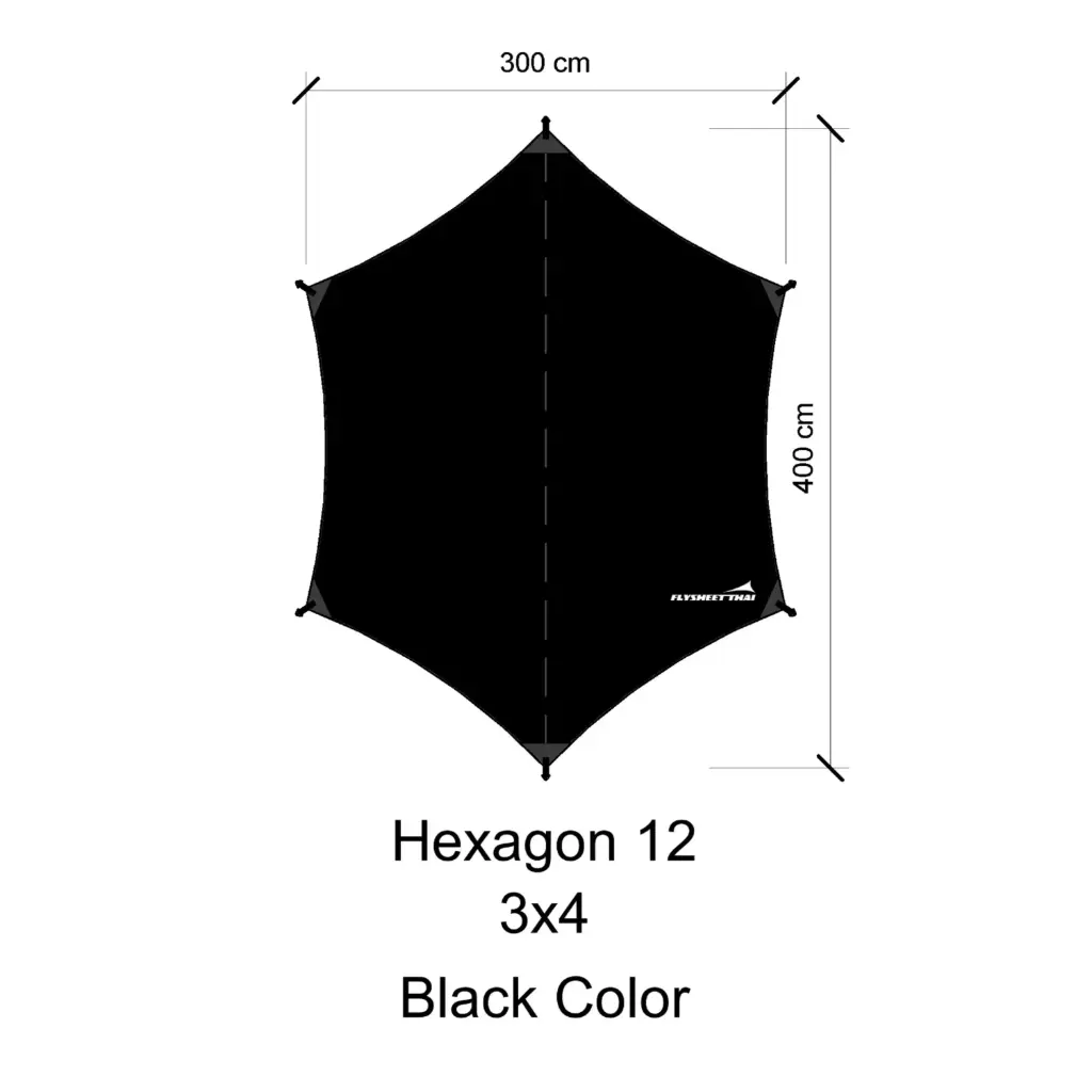 ็Haxagon 3x4 (TN ระบายอากาศ) 