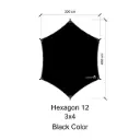Hexagon 3x4 (210T) 