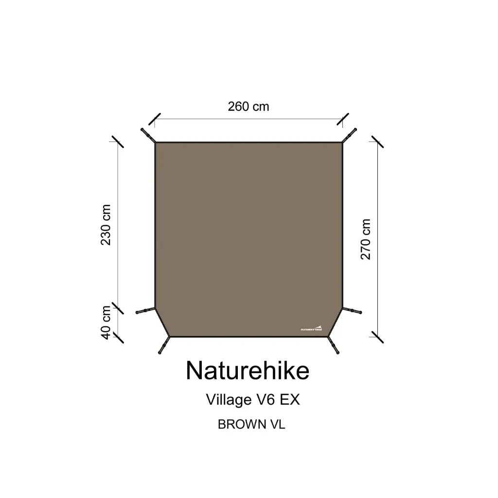 กราวชีท Village 6 (Naturehike)
