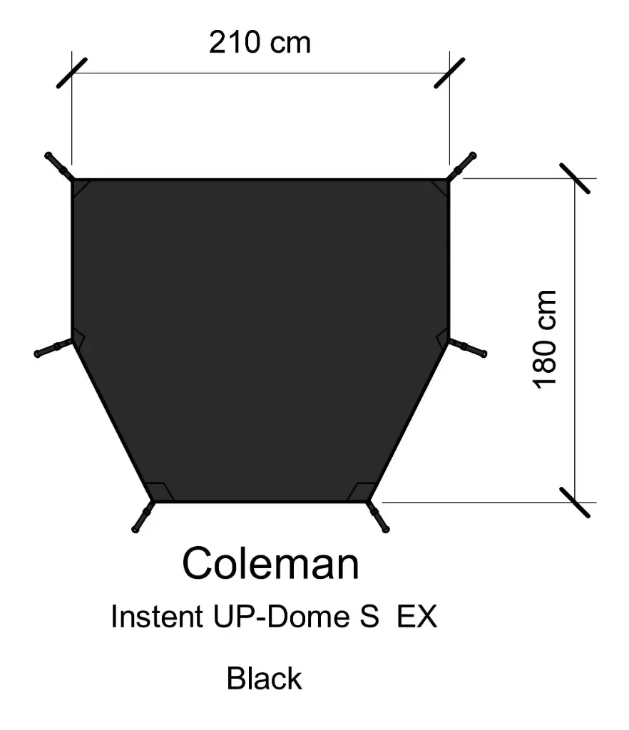 กราวชีท UP DOME S (Coleman) 
