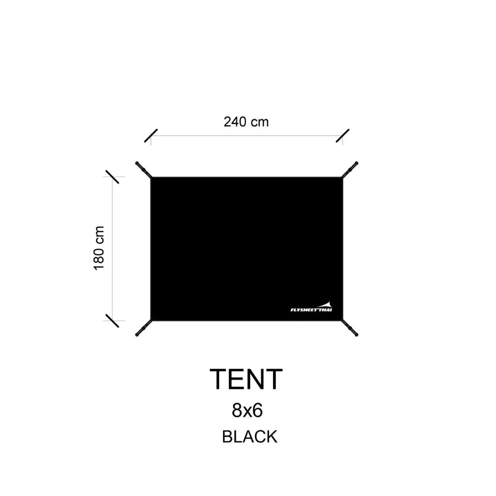 กราวชีท8x6 (Springbar,Campdesign) (PVC)