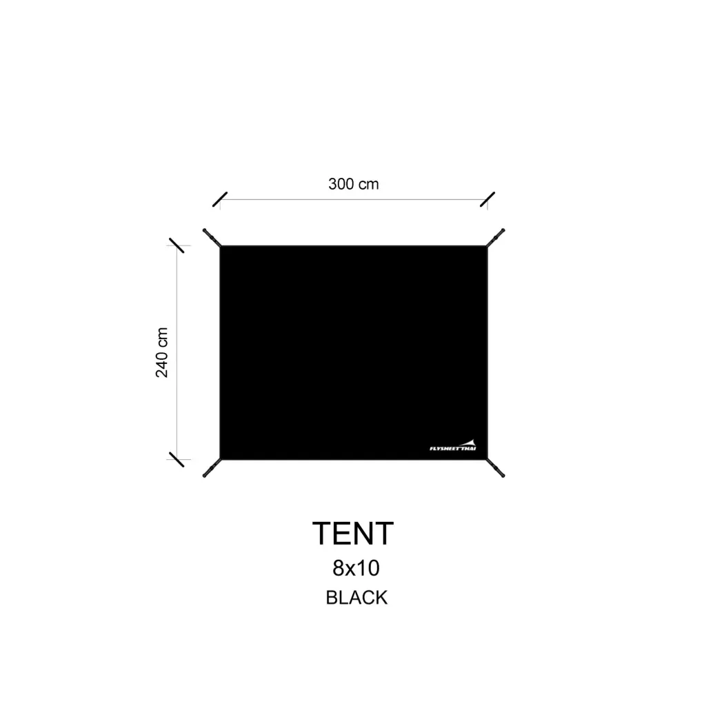 กราวชีท 8x10 (Springbar,Campdesign) 