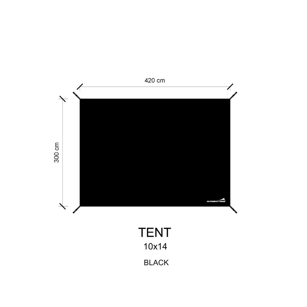 กราวชีท 10x14(Springbar,Campdesign,Kodiak) (PVC)