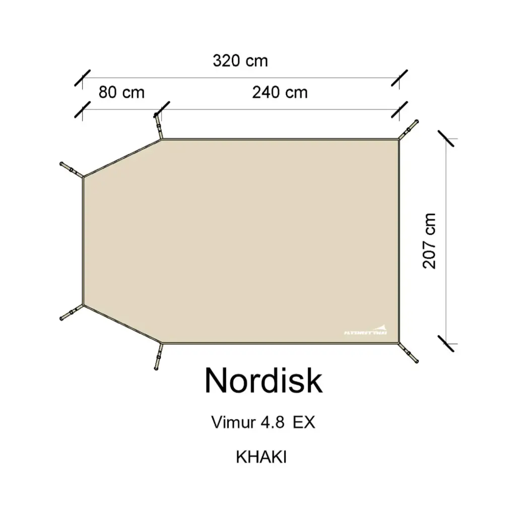 กราวชีท Vimur 4.8 (Nordisk) 