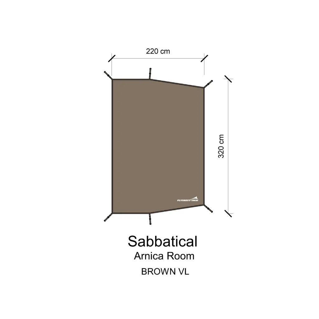 กราวชีท Arnica (สีน้ำตาล VL) (Sabbatical) 