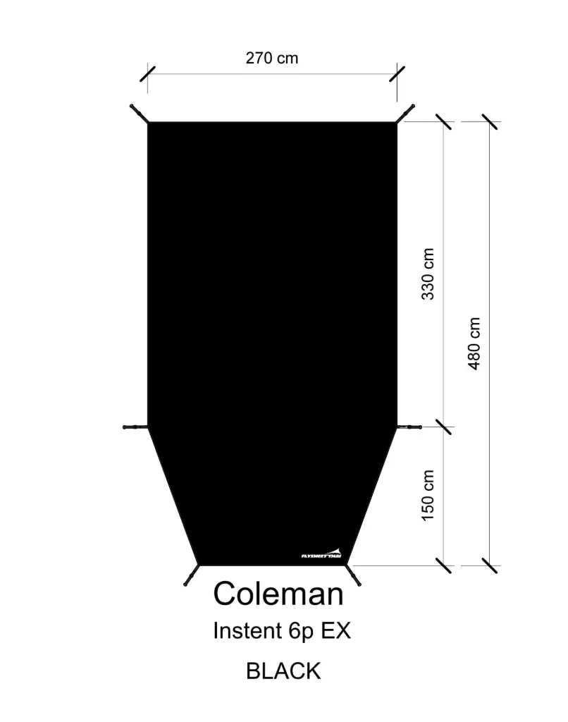กราวชีท Instant 6P (Coleman) 