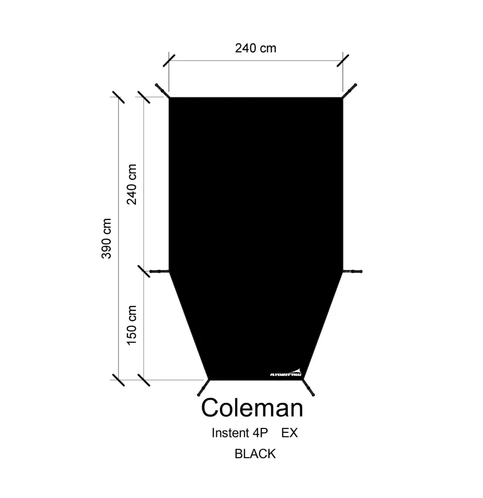 กราวชีท Instant 4P (Coleman)