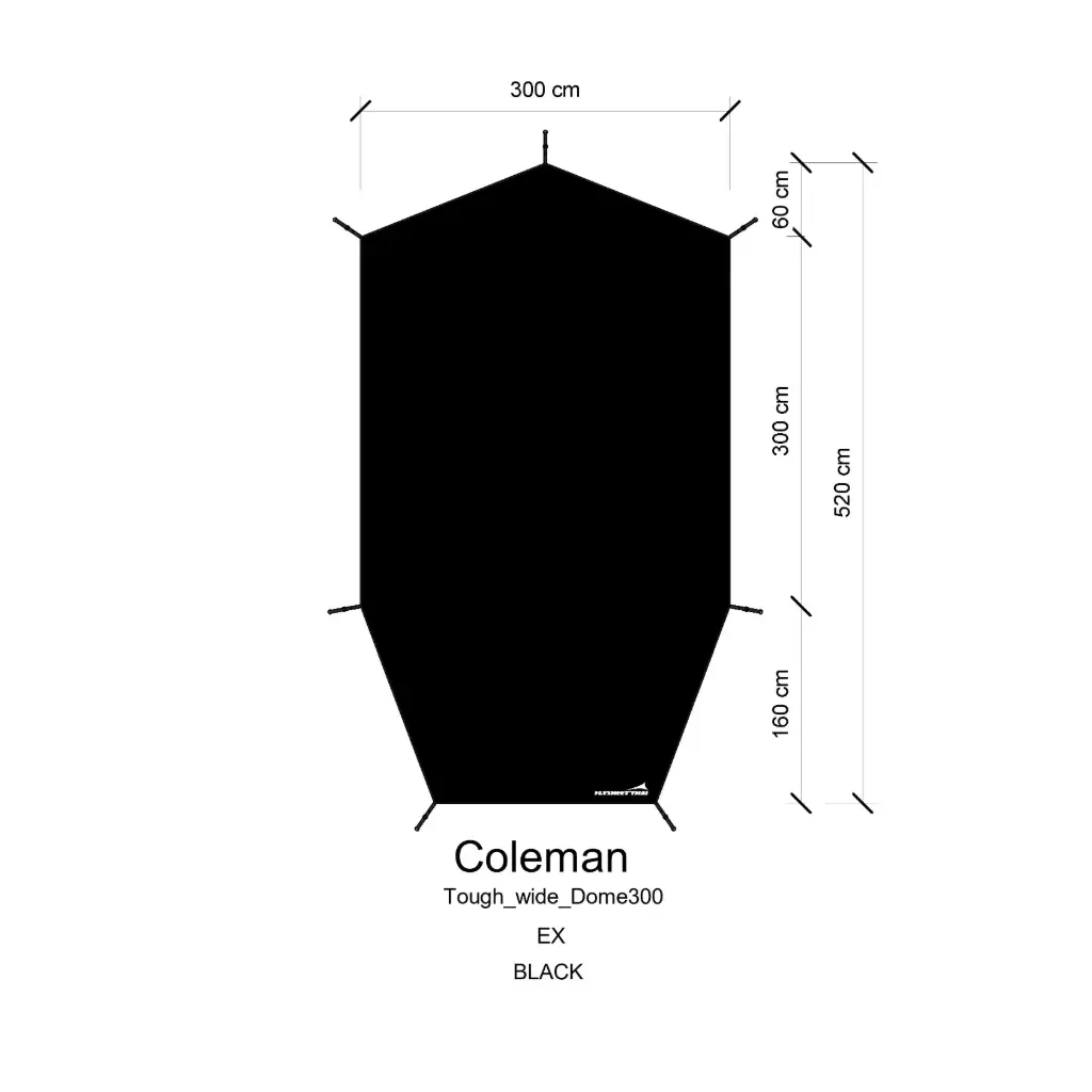 กราวชีท Tough wide Dome300 (Coleman) 