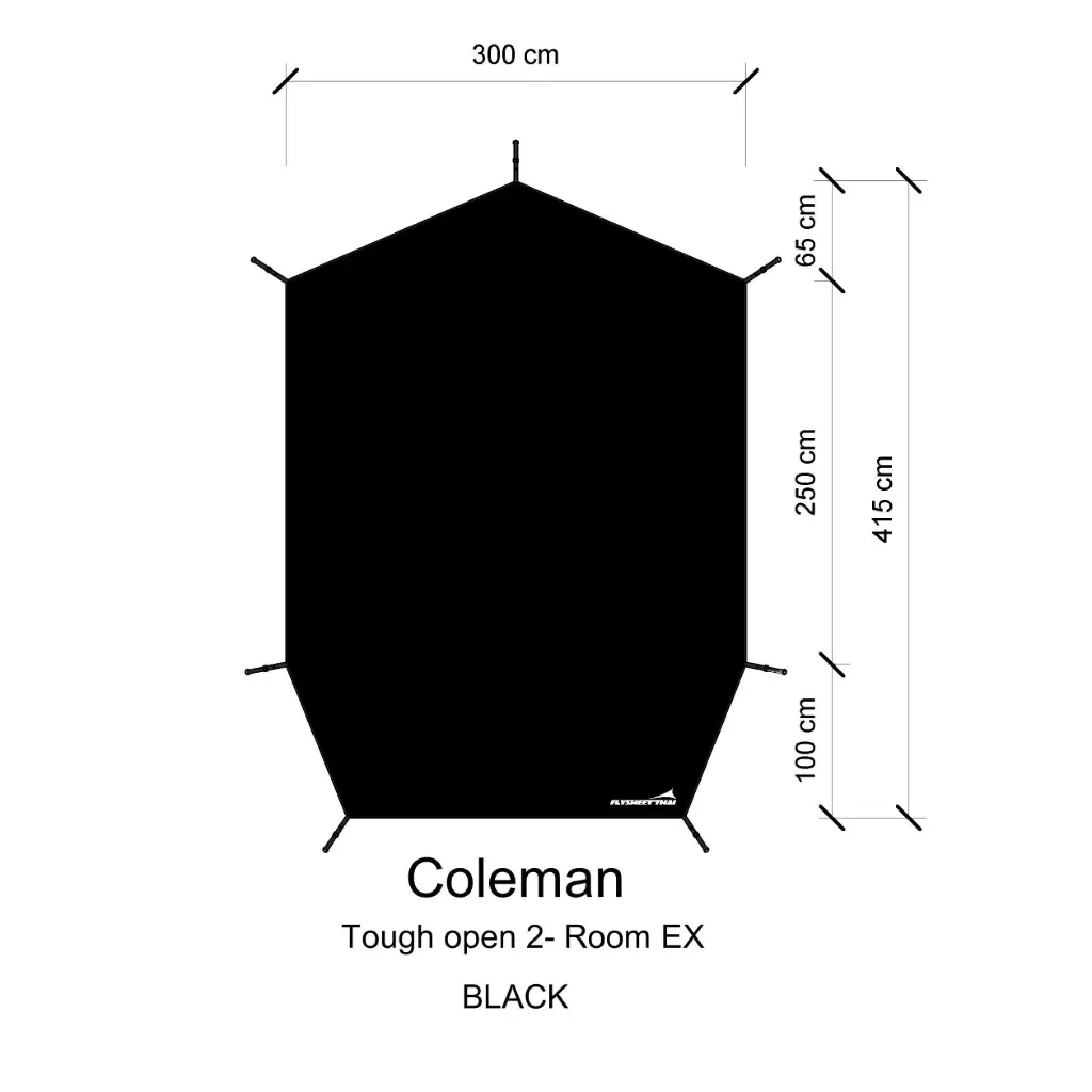 กราวชีท Tough Open 2Room (Coleman)