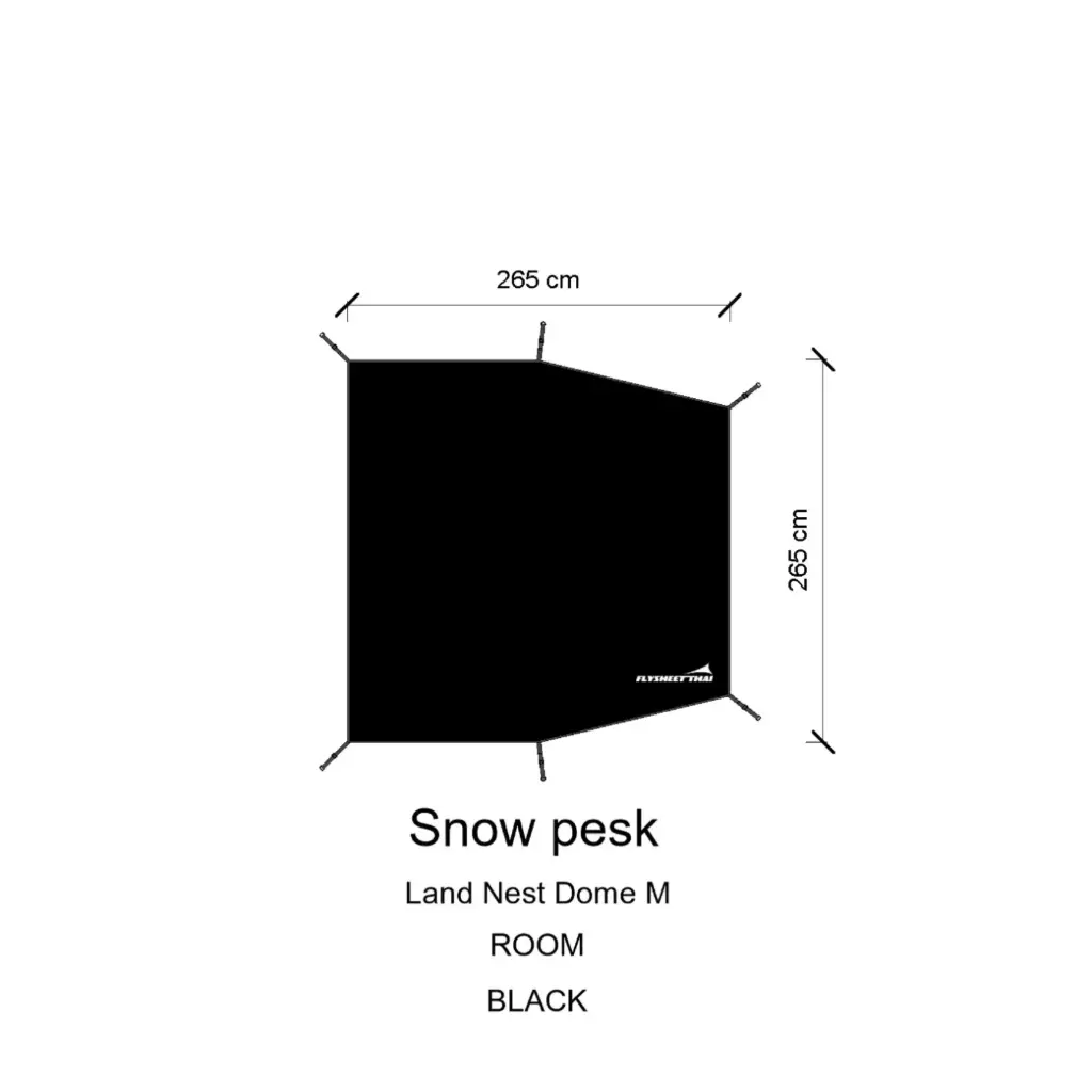 กราวชีท Land Nest Dome M (Snowpeak) 