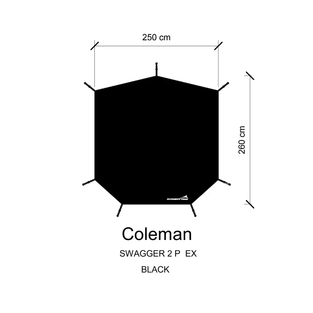 กราวชีท Swagger 2 p (Coleman)