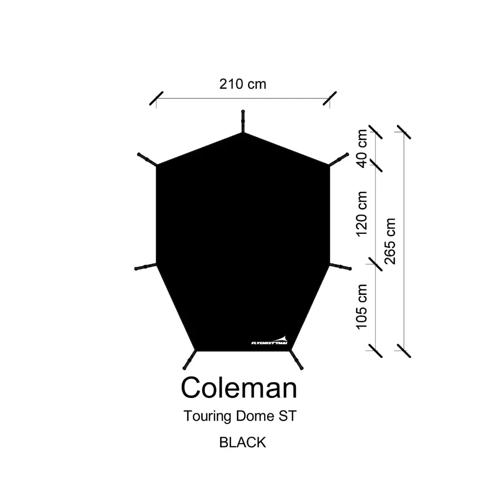 กราวชีท Touring Dome ST (Coleman) 