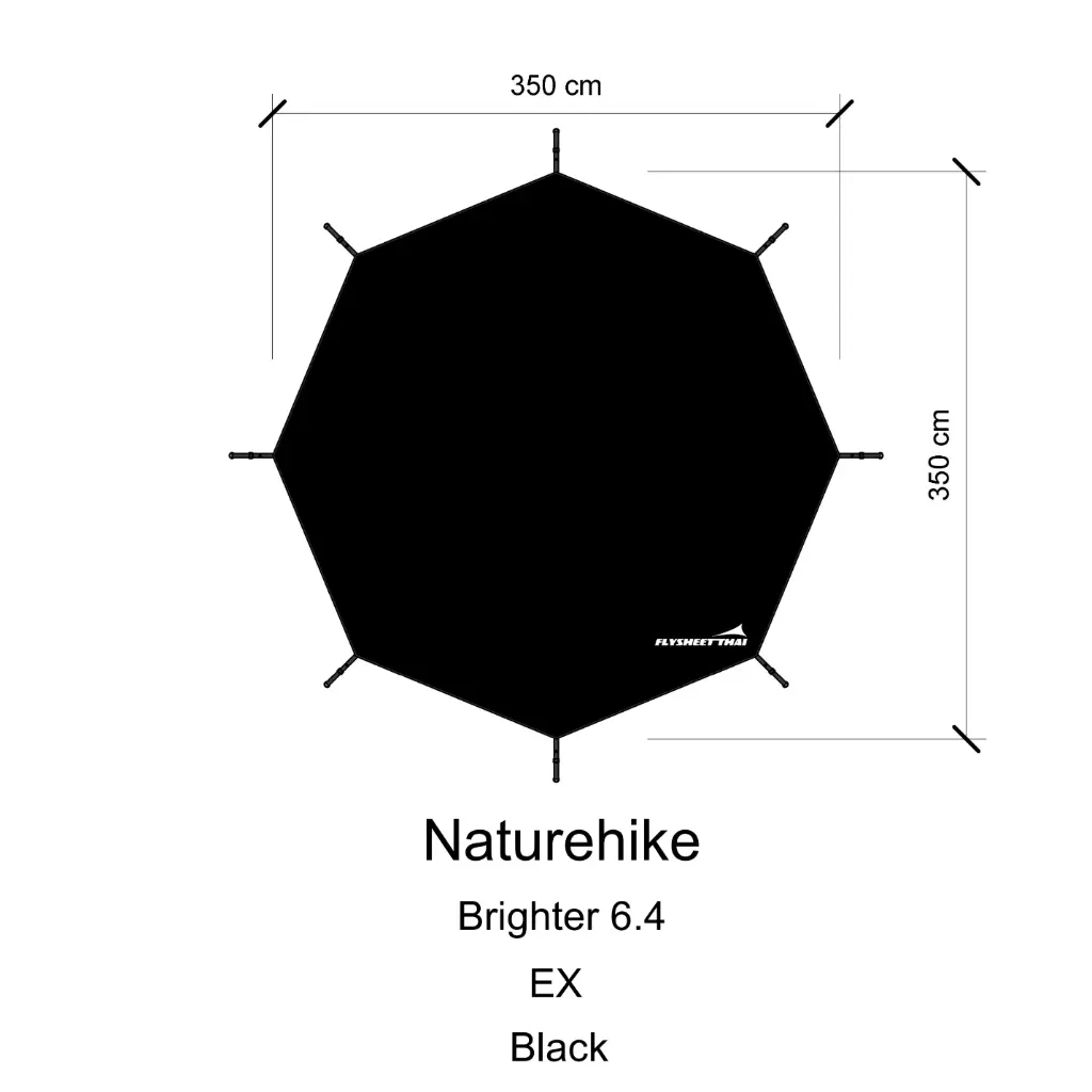 กราวชีท Brighter 6.4 (Naturehike) 
