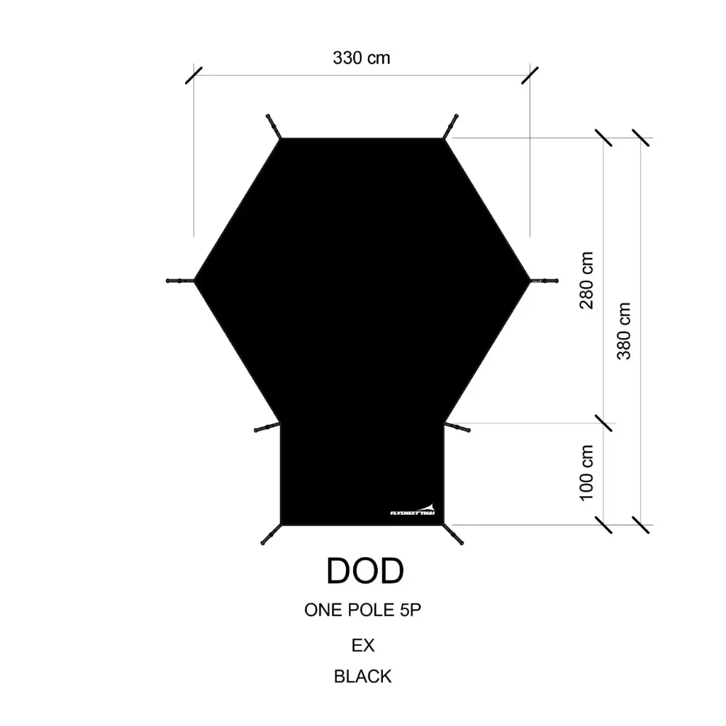 กราวชีท One Pole 5P (DOD)