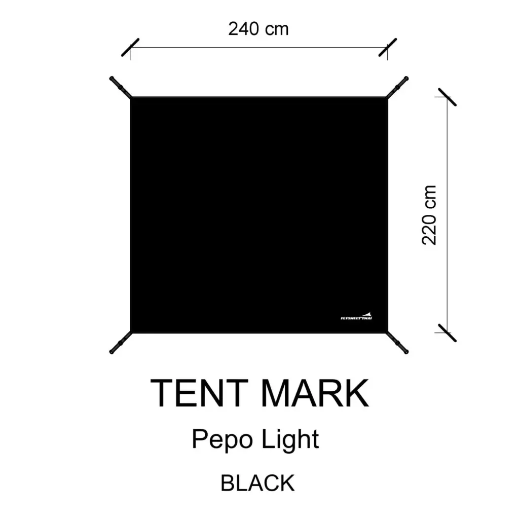 กราวชีท Pepo Light (Tent Mark) 