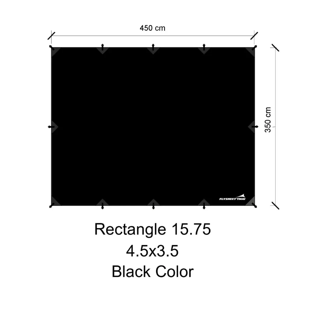 ทาร์ป 3.5x4.5 (ผืนผ้า)