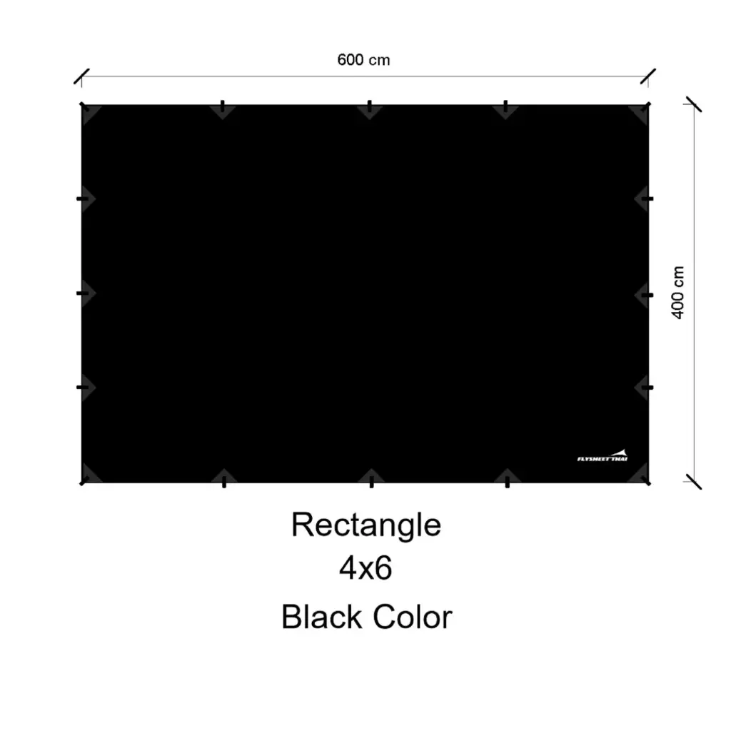 ทาร์ป 4x6 (ผืนผ้า)