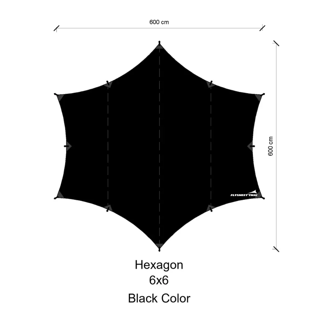 ทาร์ป 6x6 (Hexagon)