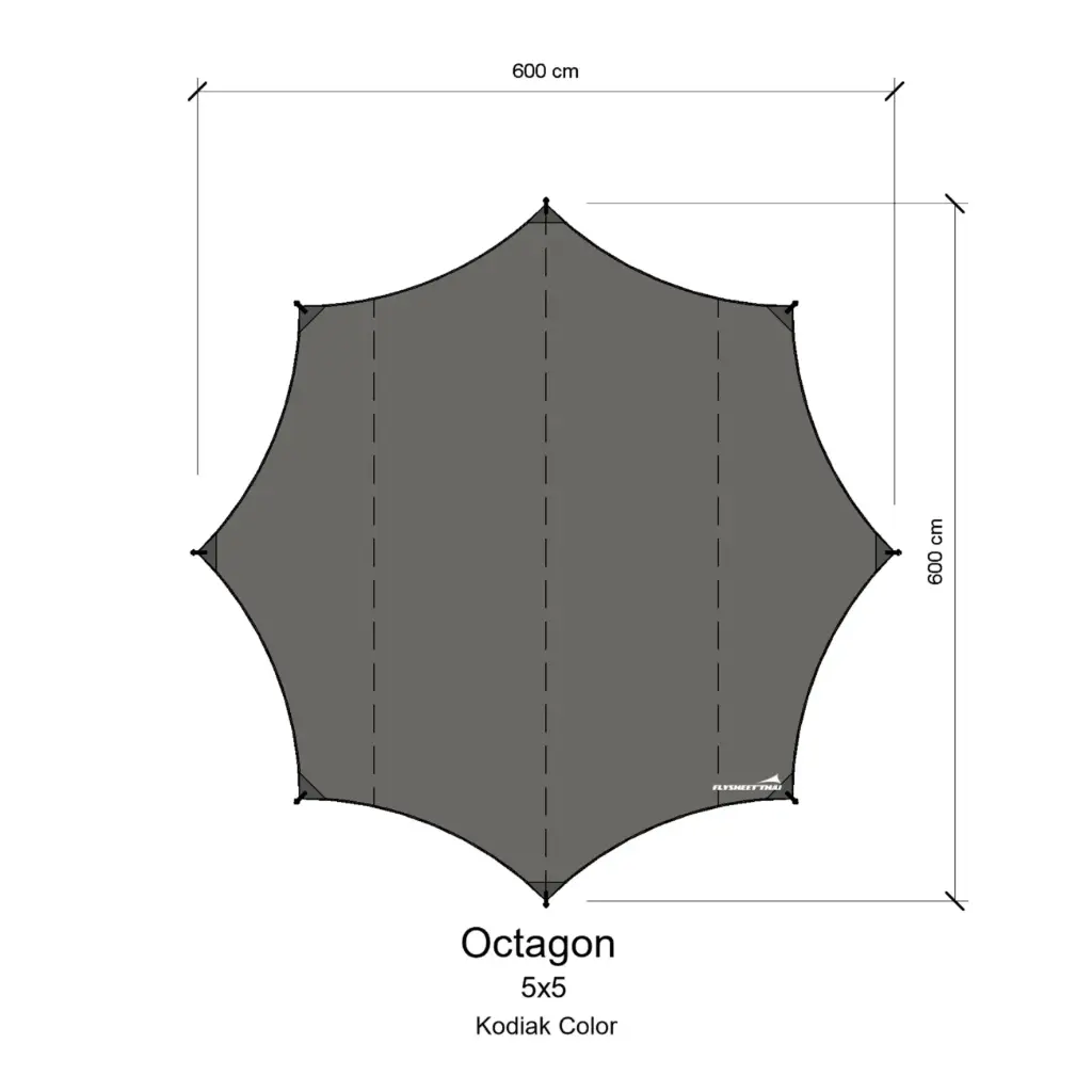 ทาร์ป 6x6 (Octagon) 
