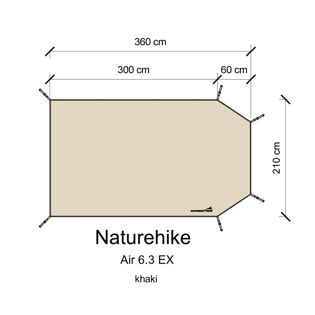 กราวชีท Air 6.3 (Naturehike)