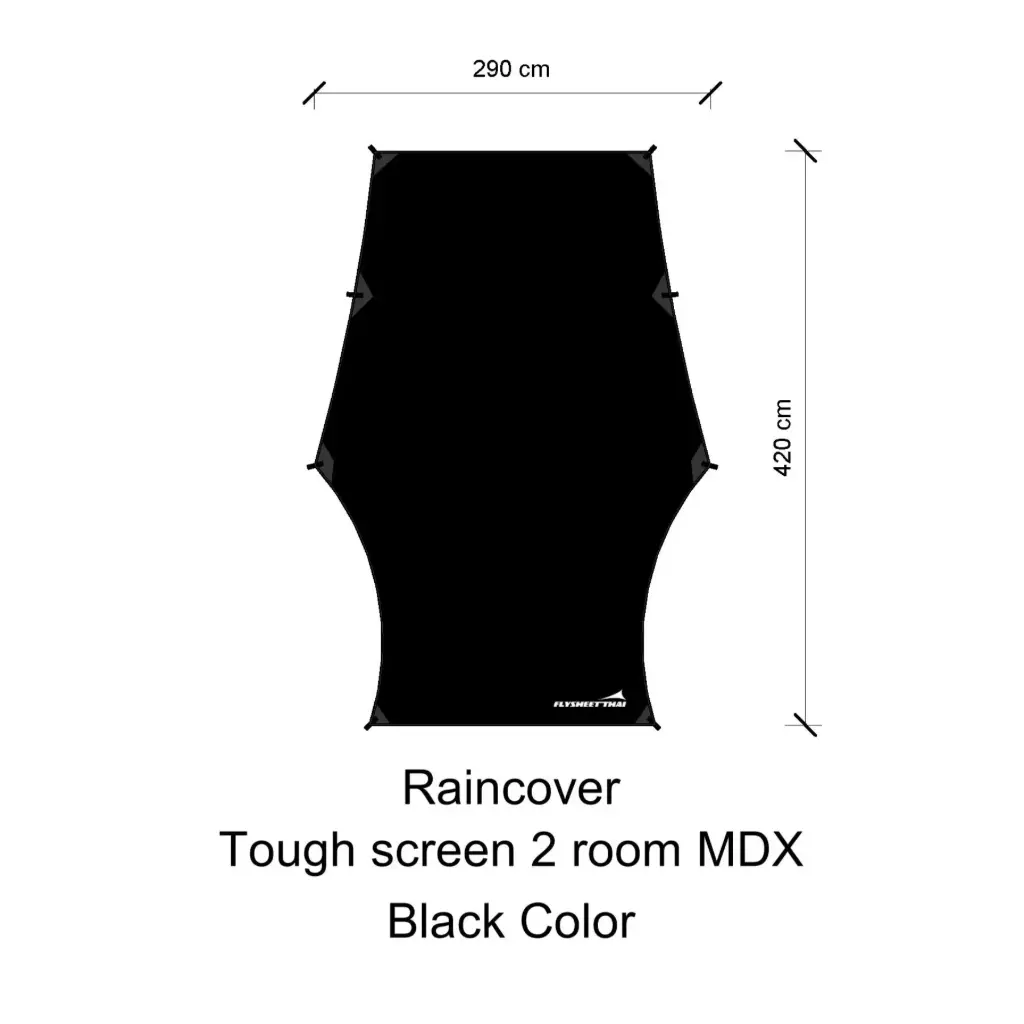 Raincover Tough Screen 2 Room MDX (Coleman) 