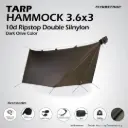 ทาร์ปเปล 3.6x3 (10D Silnylon)