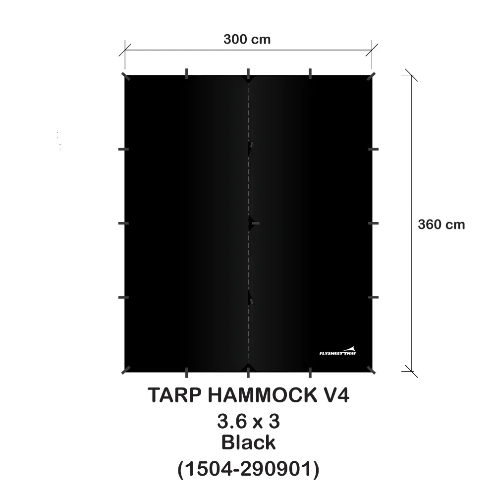 ทาร์ปเปล 3.6x3 (210t PU) 