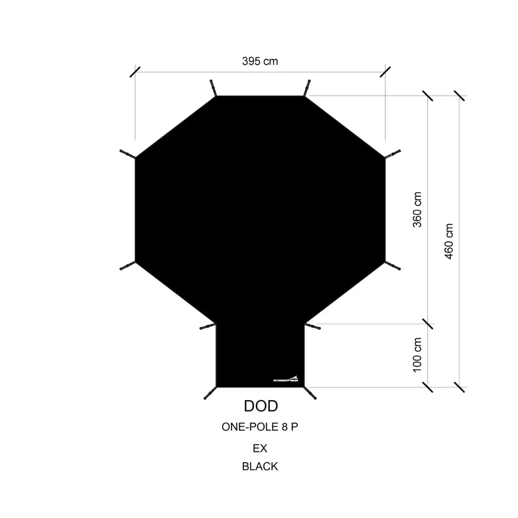 กราวชีท One Pole 8P (DOD)