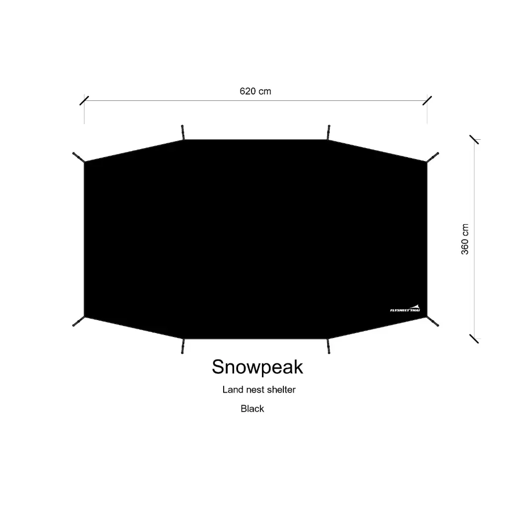 กราวชีท LandNest Shelter (Snowpeak)