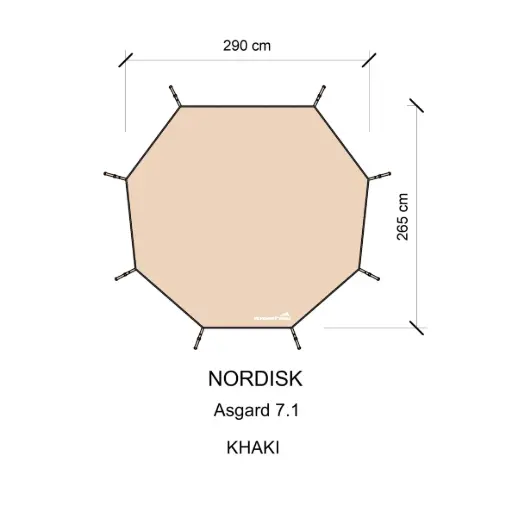 กราวชีท Asgard 7.1 (Nodisk) 