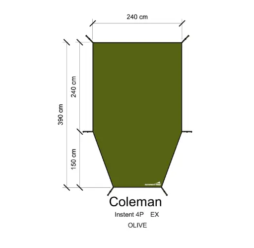 กราวชีท Instant 4P (Coleman)