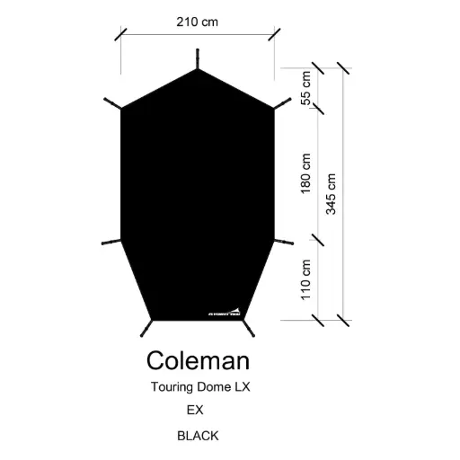 กราวชีท Touring Dome LX (Coleman)