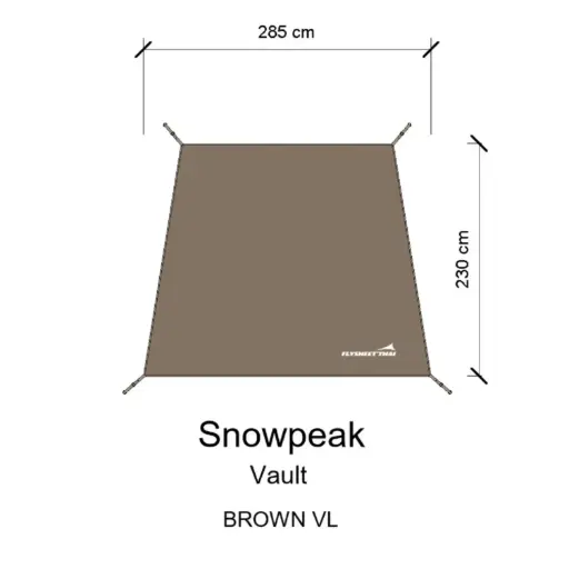 กราวชีท Vault (Snowpeak)