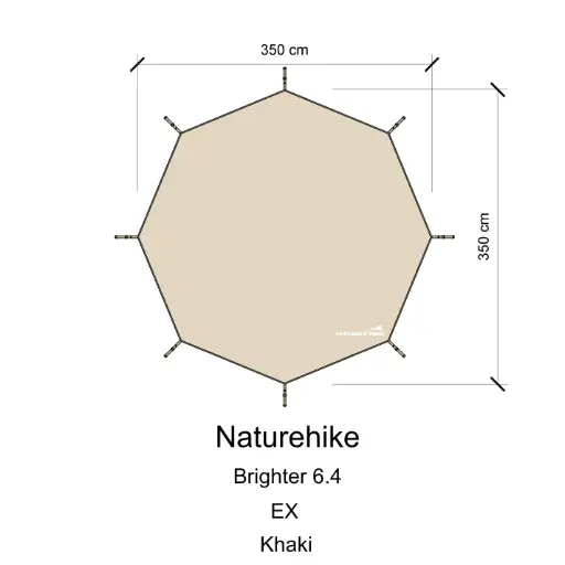 กราวชีท Brighter 6.4 (Naturehike) 