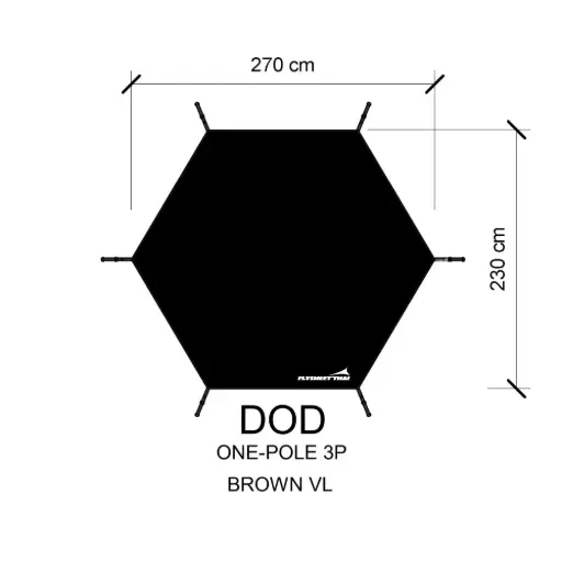 กราวชีท One Pole 3P (DOD) 