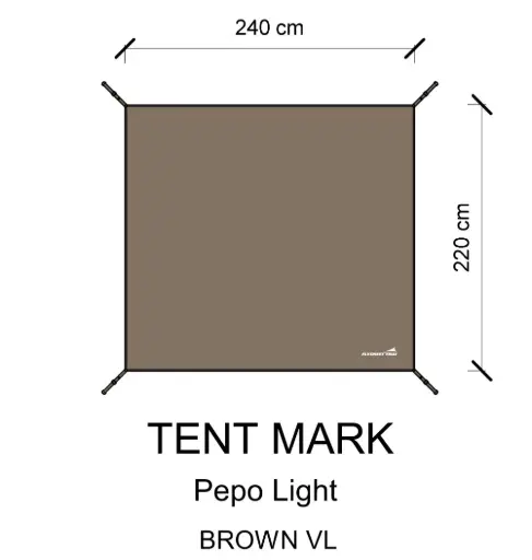 กราวชีท Pepo Light (Tent Mark) 