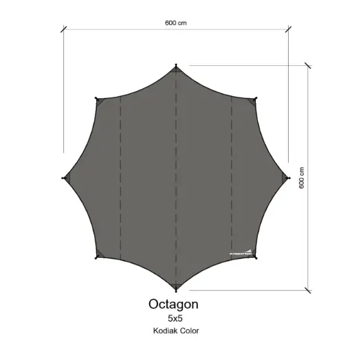 ทาร์ป 6x6 (Octagon) 