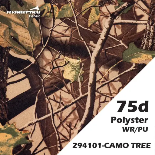 [FB_294101] 75d PU PRINT CAMO TREE (Roll)