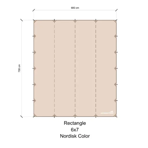 ทาร์ป 6x7 (ผืนผ้า)