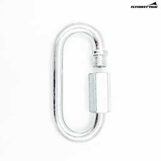 [R32_300206] คาราบิเนอร์เหล็ก 6cm