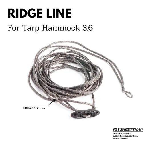 [R33_1524] Ridgeline สำหรับ ทาร์ป (UHMWPE 2mm)