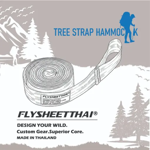 [R32_2815] Tree Straps สำหรับ เปล (สำหรับเปล) 